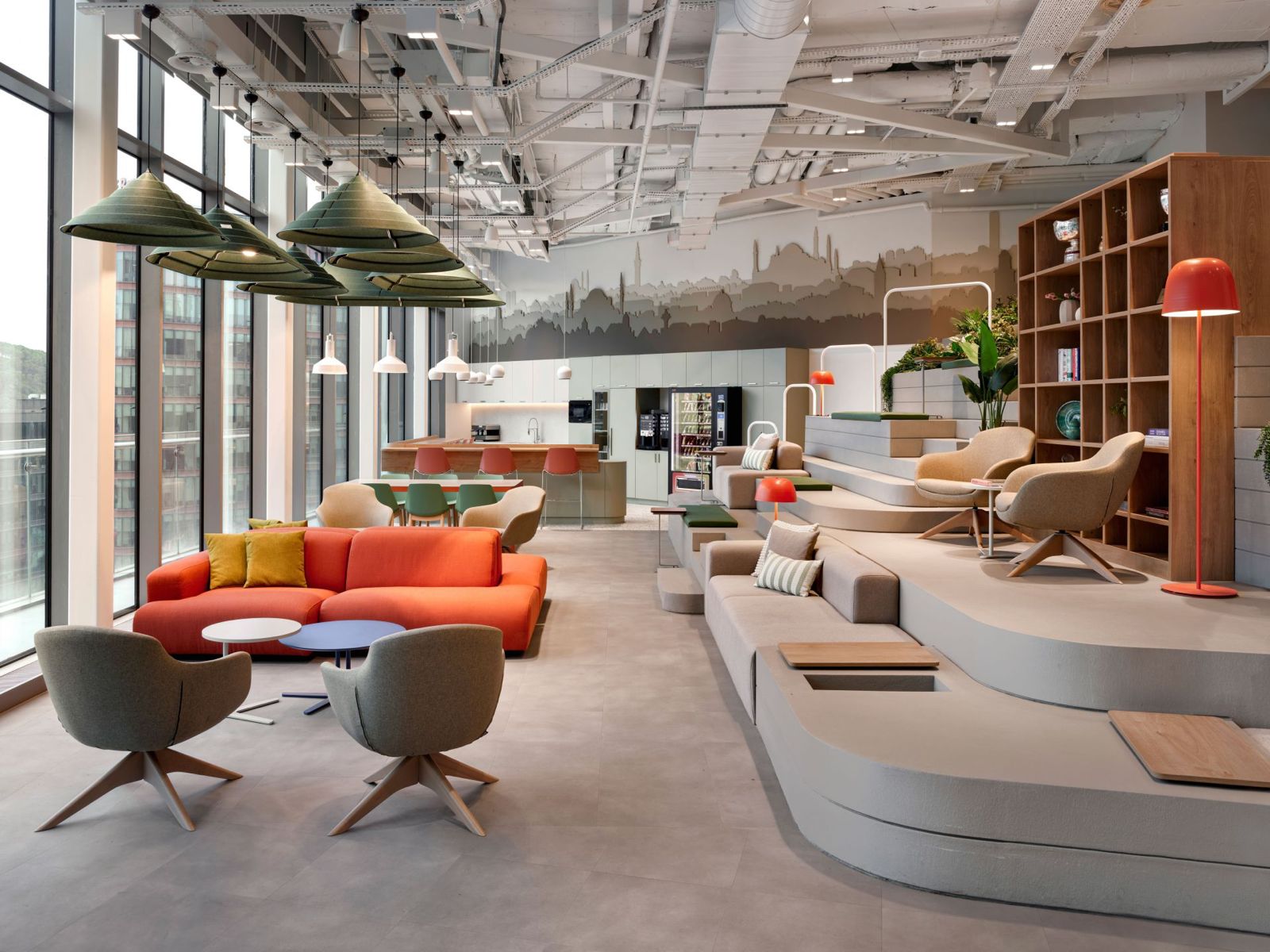 Marsh McLennan lighting showcase